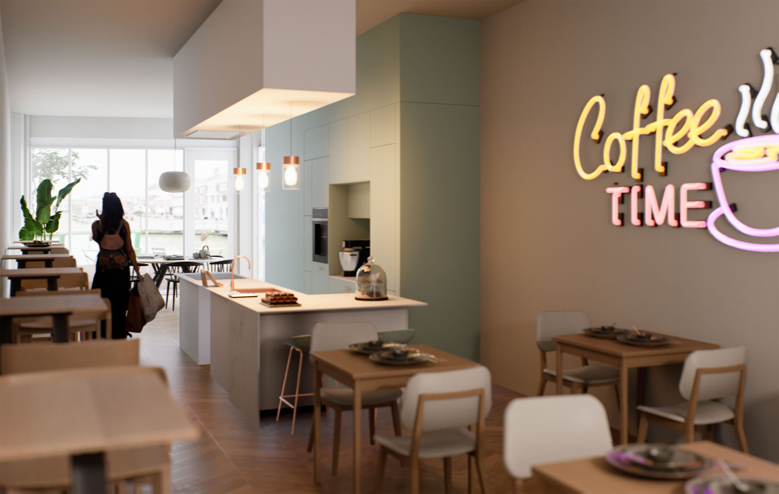 Bedrijfspand ontwerpen | 3D visualisatie | Kantoor ontwerpen | DEPTH Architecten Oud-Beijerland