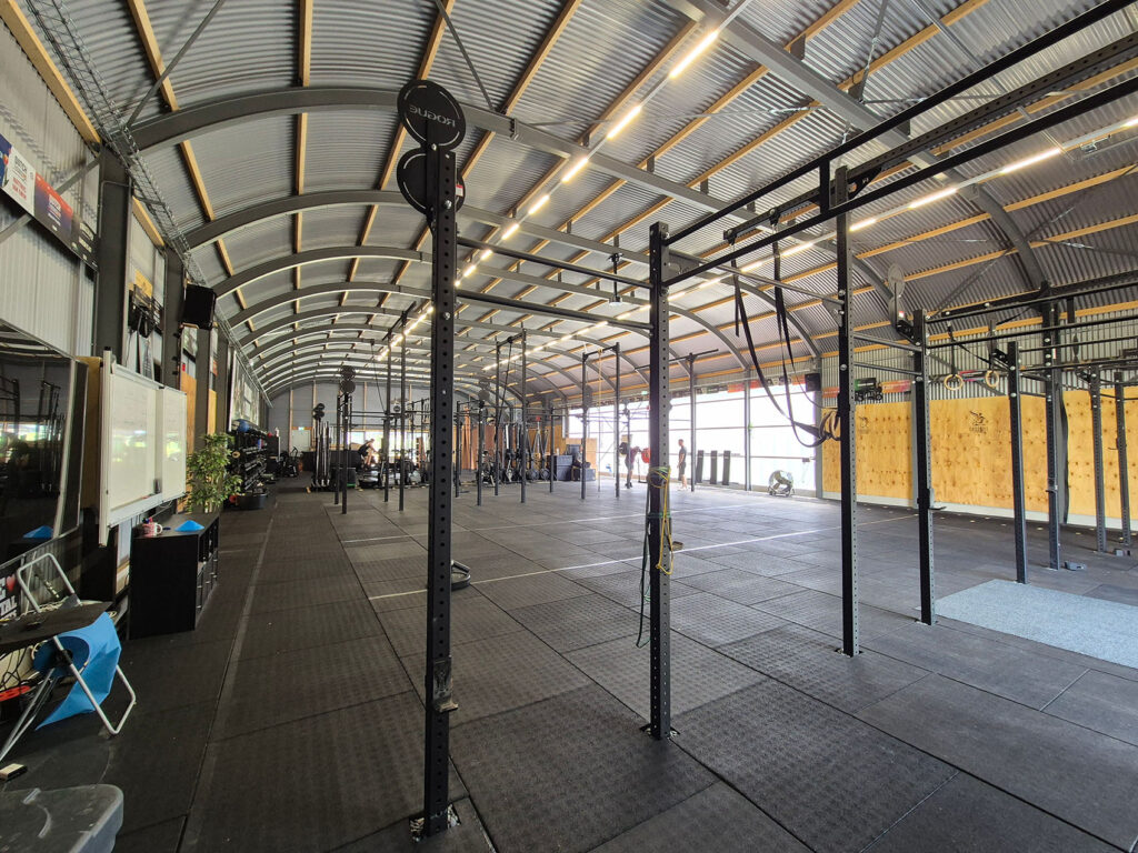 Interieur van de multifunctionele sporthal Gymforce One en Crossfit Dordrecht